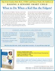 Fidgeting Tipsheet (pdf)